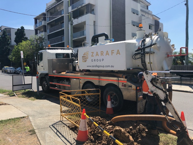 Vacuum Excavation Truck Hire Brisbane Zarafa Group